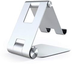 Satechi Aluminium R1 Adjustable Mobile Stand, strieborná