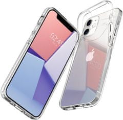Spigen ochranný kryt Liquid Crystal pro iPhone 12 mini, transparentné