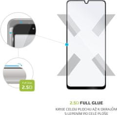 FIXED ochranné tvrdené sklo pro Samsung Galaxy A32 Full-Cover, čierna