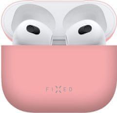 FIXED ultratenké ochranné pouzdro Silky pro Apple AirPods (2021), ružová