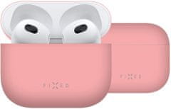 FIXED ultratenké ochranné pouzdro Silky pro Apple AirPods (2021), ružová