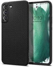 Spigen ochranný kryt Liquid Air pro Samsung Galaxy S22, čierna