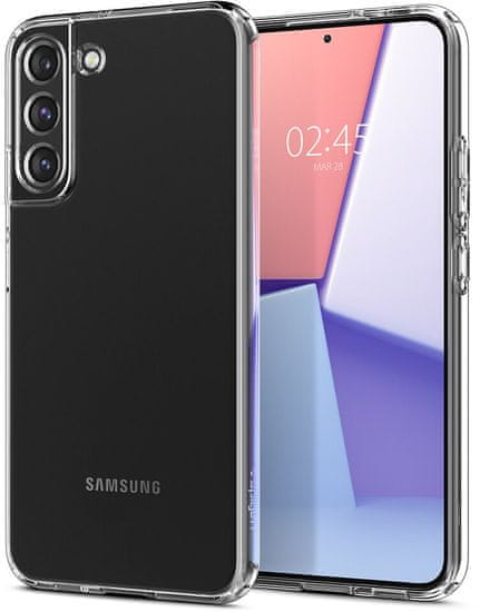 Spigen ochranný kryt Liquid Crystal pro Samsung Galaxy S22, čirá