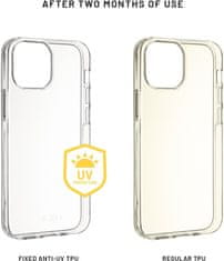 FIXED TPU gelové pouzdro Slim AntiUV pro Samsung Galaxy S23 Ultra, čirá