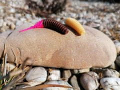 Fish Up Dipované umelé nástrahy Tanta 63mm-2,5"/8ks - Earthworm / Hot Pink
