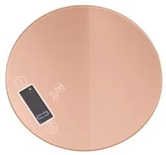 Berlingerhaus Váha kuchynská digitálna guľatá 5 kg Rosegold Metallic Line BH-9428