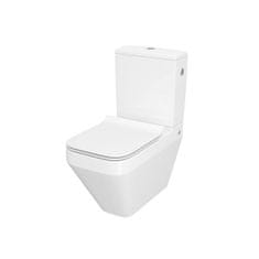 CERSANIT Crea WC CO 010/020 štvorec, sedátko slim K114-022 - Cersanit