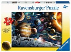 Ravensburger Puzzle Astronaut vo vesmíre 60 dielikov
