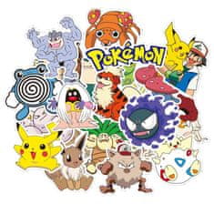 Northix Nálepky, 80 balenie - Pokémoni 