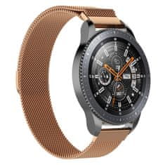 BStrap Milanese remienok na Garmin Venu 2S, rose gold