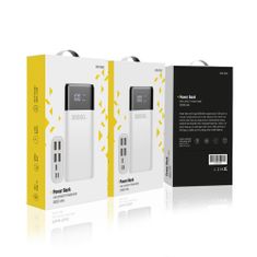 MG WPB-001 Power Bank 30000mAh 4x USB 2A, biely