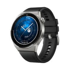 Huawei Huawei Watch GT 3 Pro/46mm/Silver/Elegant Band/Black