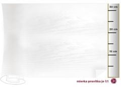 Patifix Dimex - Samolepiace tapety - fólie 12-3160 BIELE DREVO - šírka 45 cm