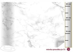 Patifix - Samolepiace fólie 93-4040 MRAMOR BIELOŠEDÝ - šírka 90 cm
