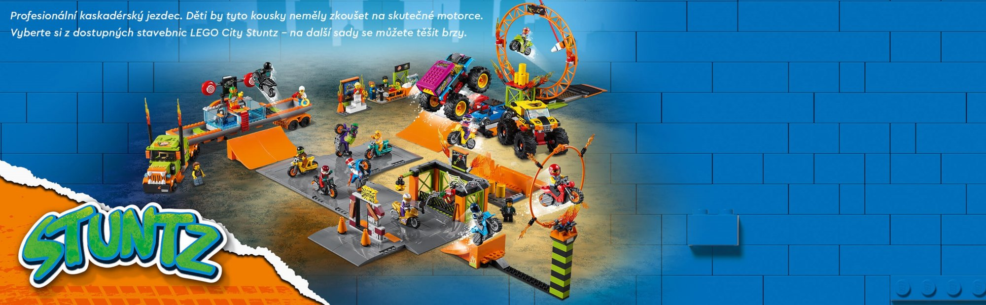 LEGO City 60299 Kaskadérska súťaž