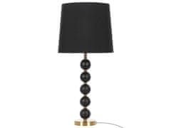 Beliani Stolová lampa 75 cm čierna / zlatá ASSONET