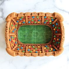 NordicWare Forma na pečenie v tvare futbalového štadióna šedomodrá