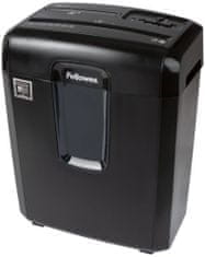 Fellowes skartovač 8 Cd/ krížový rez 4x35 mm/ objem koša 14 l/ stupeň utajenia P-4 (dôverné)/ čierny