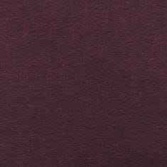 Vidaxl Podnožka, fialová, 78x56x32 cm, čalúnená látkou