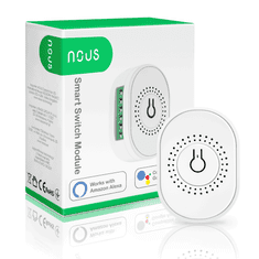 Nous L10 smart WiFi spínací 1/2 kanálový modul 16A pre TUYA