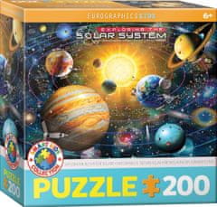 EuroGraphics Puzzle Preskúmaj slnečnú sústavu 200 dielikov