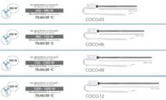 INSTAL-PROJEKT Vykurovacia tyč s termostatom COCO 600W, biela RDOCOCO06C1 - INSTAL-PROJEKT