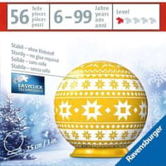 Ravensburger Puzzleball Nórsky vzor 56 dielikov