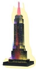 Ravensburger Svietiace 3D puzzle Nočná edícia Empire State Building 216 dielikov