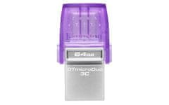 Kingston DataTraveler microDuo 3C USB ključ, USB-C, USB 3.2 Gen 1, OTG, 64 GB (DTDUO3CG3/64GB)