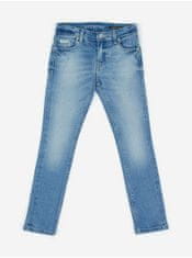 Guess Svetlomodré dievčenské skinny fit rifle Guess 128