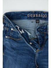 Guess Tmavomodré dievčenské skinny fit rifle Guess 122