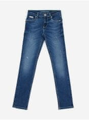 Guess Tmavomodré dievčenské skinny fit rifle Guess 122