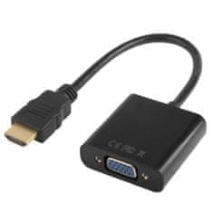 Northix Adaptér HDMI na VGA so zvukovým vstupom 