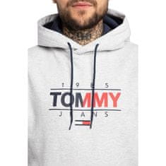 Tommy Hilfiger Mikina sivá 189 - 193 cm/XXL Tjm Essential