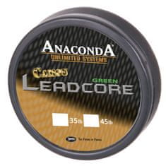 Sänger Anaconda pletená šnúra Camou Leadcore 45 lb hnedá