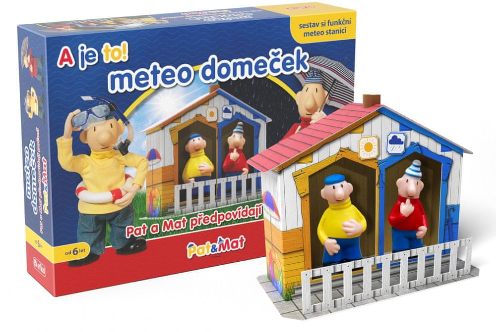 EFKO Pat a Mat Meteo domček