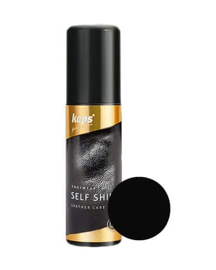 Kaps Self Shine 75 ml čierny tekutý samoleštiaci renovačný prípravok