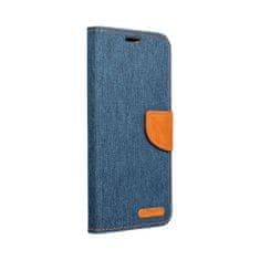 MobilMajak MG Puzdro / obal pre Samsung A53 5G modré / hnedé - kniha CANVAS