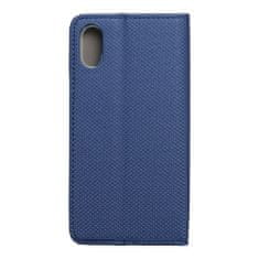 FORCELL Puzdro / obal pre Apple iPhone X modré - kniha SMART