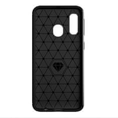 FORCELL Obal / kryt pre Samsung Galaxy A10 čierny - Forcell CARBON