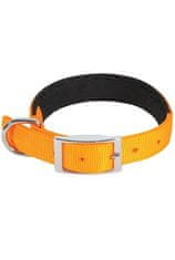 Zolux Obojok pes SOFT NYLON oranžový 20mm / 40cm