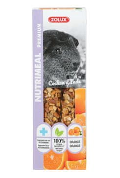 Zolux Pochúťka NUTRIMEAL STICK pomaranč pre morčatá 115g