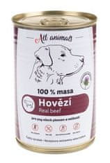 All Animals DOG hovädzie mleté 400g