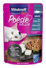 Vitakraft Cat Poesia DéliSauce vrecko treska tm. 85g