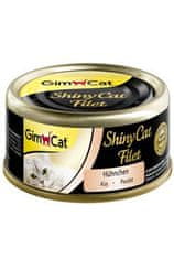 Gimpet mačka konz. ShinyCat filet kura vo vývare 70g