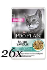 Purina ProPlan Cat vreciek. Delicate O.Fisch 26x85g