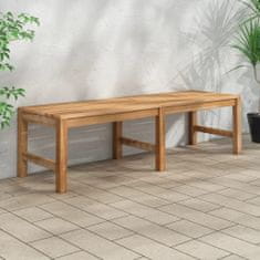 Petromila vidaXL Záhradná lavička 150 cm masívne tíkové drevo