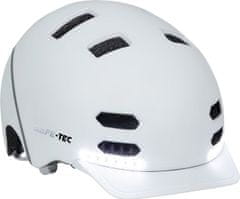 4DAVE SAFE-TEC Múdra Bluetooth helma/ SK8 White L