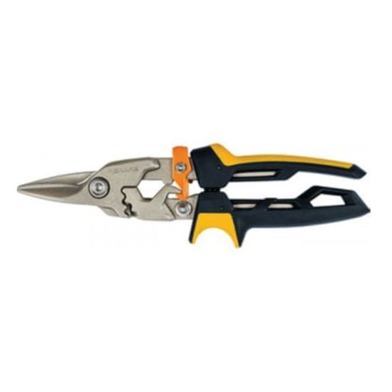 FISKARS 1027207 powerGear nožnice na plech rovné