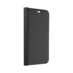 FORCELL Puzdro / obal pre Samsung Galaxy S20 Ultra čierne - kniha Luna Carbon